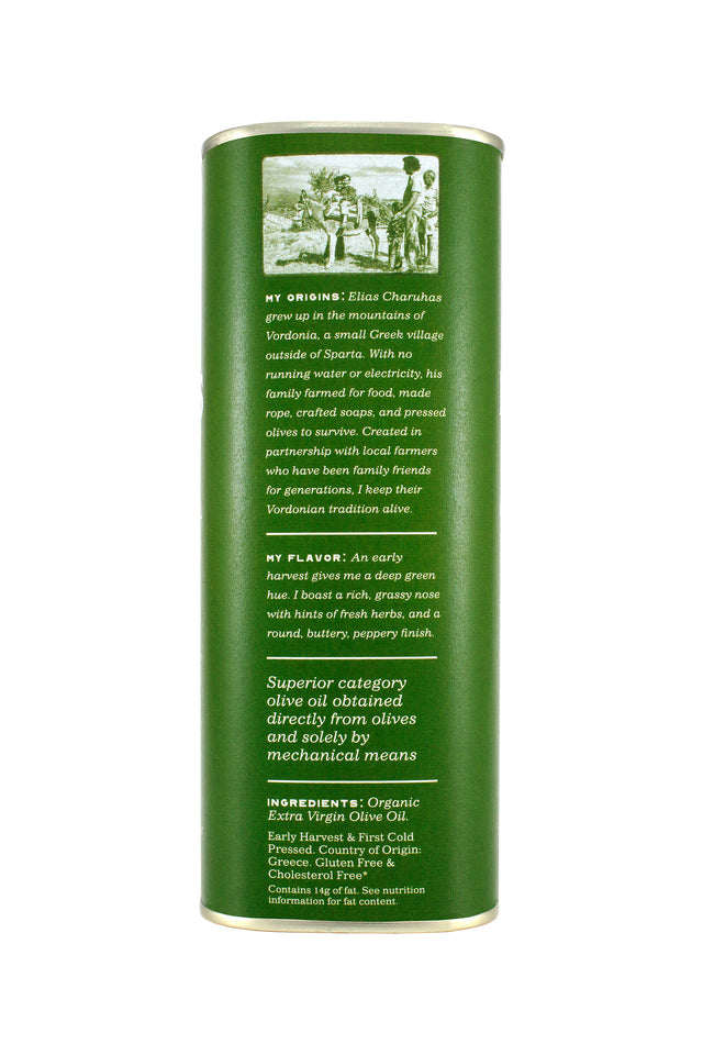 KERÓS USDA Bio-Olivenöl extra vergine aus Griechenland –  1L Dose KERÓS USDA Bio-Olivenöl extra vergine aus Griechenland –  1L Dose
